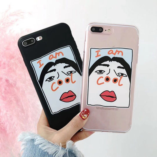Funda Transparente Divertida con Nariz para Teléfono - Image 2