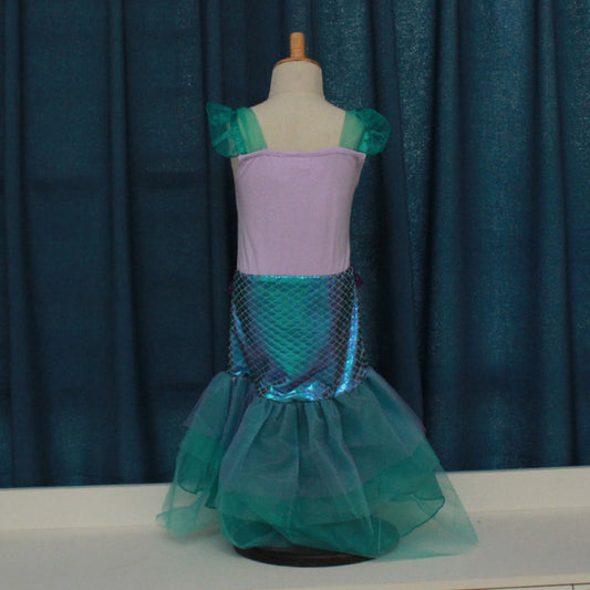 Vestido Sirena Princesa para Fiesta de Cumpleaños y Presentaciones - Image 2