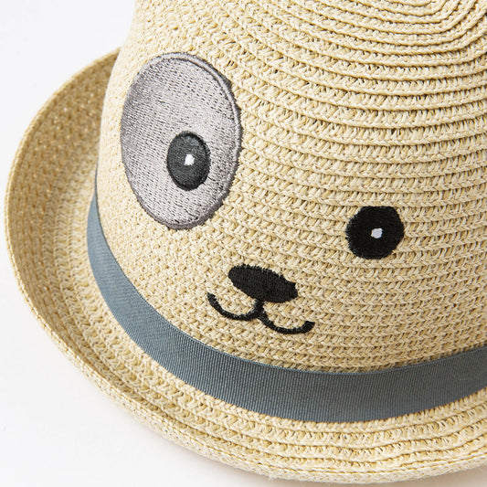Sombrero de Paja para Niños David Bella - Gorro Pescador Infantil Protección Solar Verano - Image 2