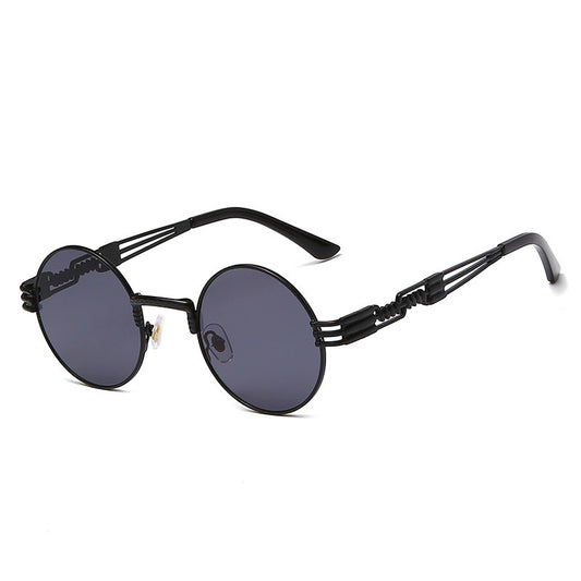 Gafas Redondas Huecas Retro Europeas - Estilo Vintage Personalizado - Image 2