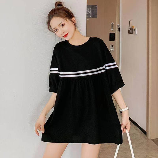 Blusa Suelta de Manga Corta para Verano - Diseño Cómodo y Favorecedora - Image 2