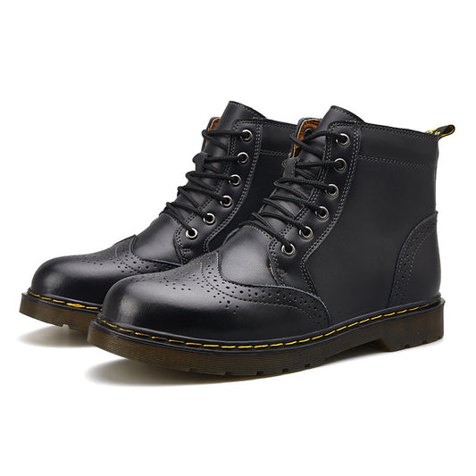 Botas Martin de Invierno Impermeables para Hombre con Caña Alta - Image 2