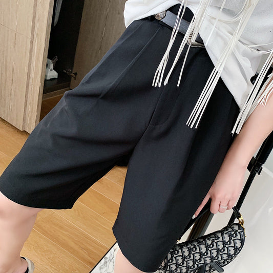 Pantalones Cortos Sueltos de Verano - Estilo Casual de 5 Puntos - Image 2