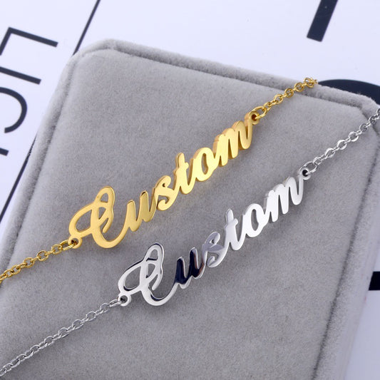Pulsera Acero Inoxidable Personalizada con Nombre - Image 2