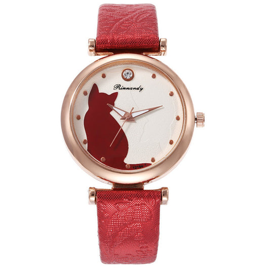 Reloj de Cuarzo Elegante para Mujer con Detalles de Diamantes - Image 2