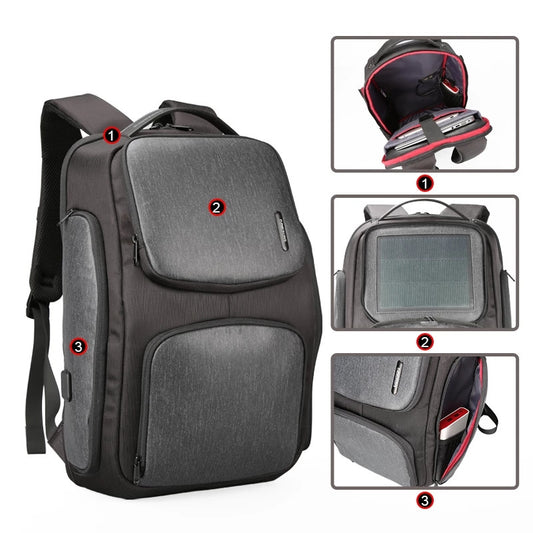 Mochila Ejecutiva Solar para Negocios y Viajes - Image 2