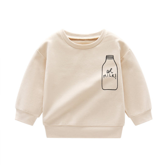 Suéter Infantil Cuello Redondo Estilo Occidental - Image 2