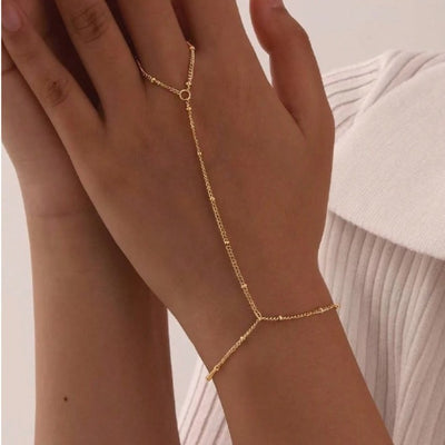 Pulsera Anillo Elegante de Lujo Minimalista