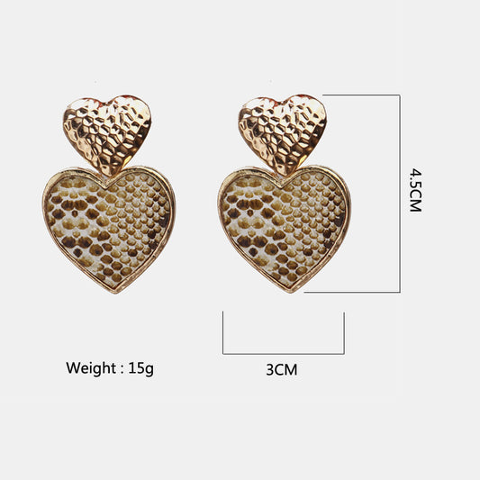 Aretes de Corazón para Mujer - Image 2