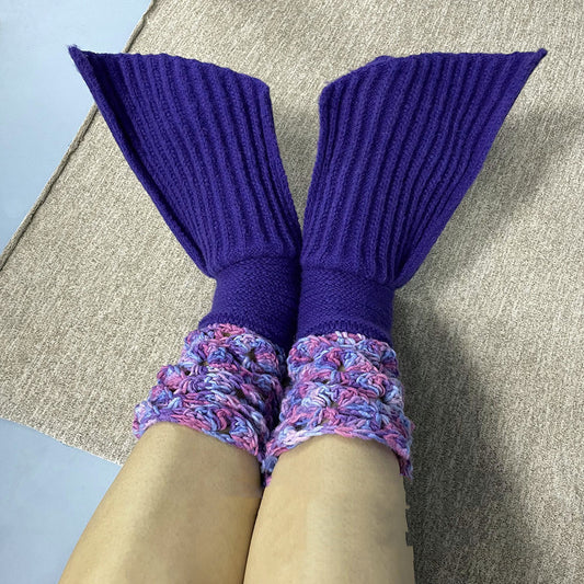 Calcetines de Lana Tejida Sirena Cálidos para Casa - Image 2