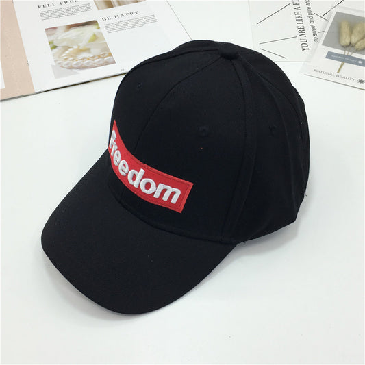 Gorra de Béisbol Coreana con Bordado de Alfabeto en Algodón - Image 2