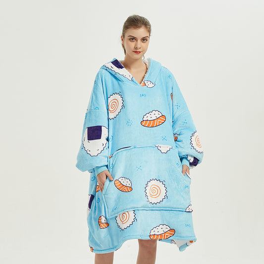 Sudadera Polar Doble Capa con Capucha para Mujer - Comodidad Máxima - Image 2