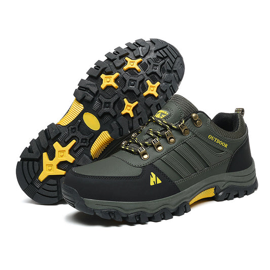 Botas de Senderismo Casual Hombre - Zapatillas Outdoor Bajas con Cordones - Image 2