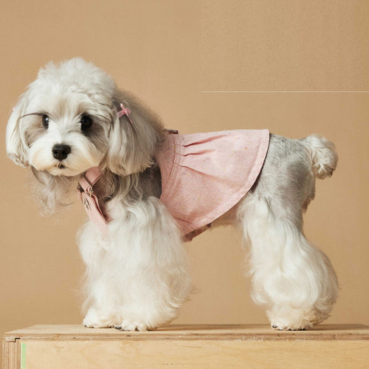 Falda Overol de Mezclilla Lavada para Perros - Image 2