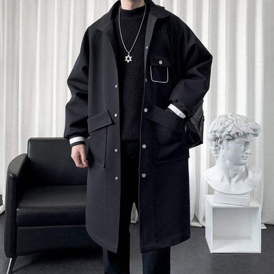 Abrigo Largo Elegante para Hombre Over Knee - Image 2