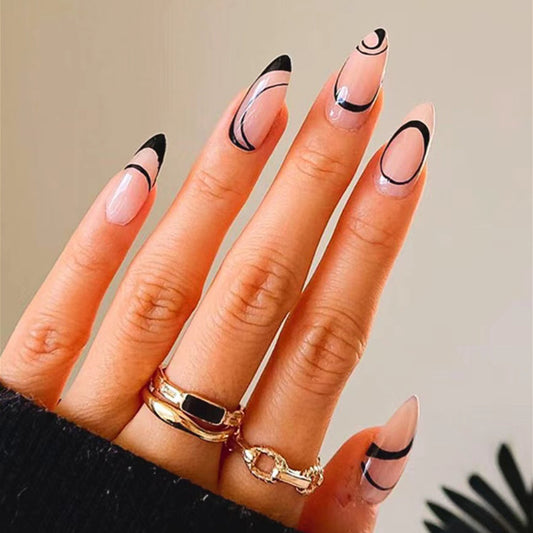 Parches de Uñas Francesas Removibles - Diseño Elegante y Duradero - Image 2