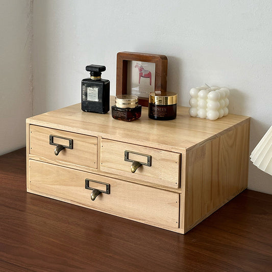 Organizador de Escritorio en Madera para Artículos y Papelería - Image 2