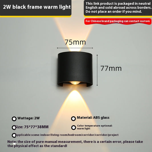 Lámpara LED de Pared Exterior Impermeable para Hoteles y Pasillos - Image 2