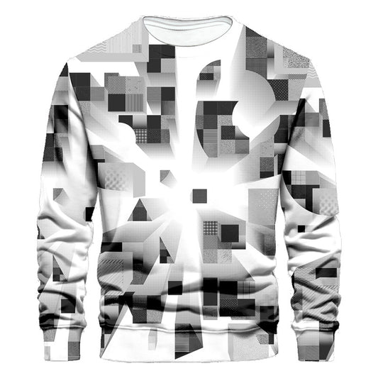 Suéter Casual de Manga Larga con Estampado Personalizado - Image 2