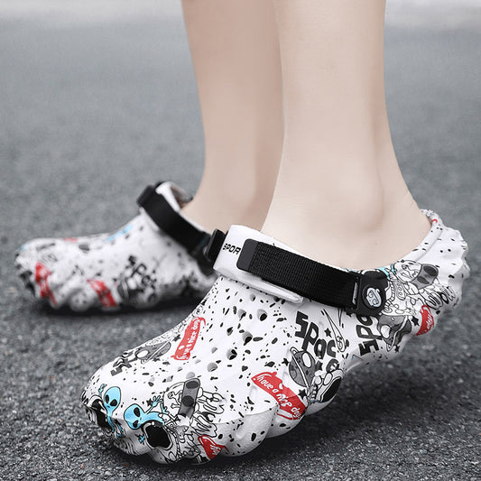 Sandalias Deportivas Talla Grande para Hombre - Diseño Cerrado en EVA y Plástico - Image 2