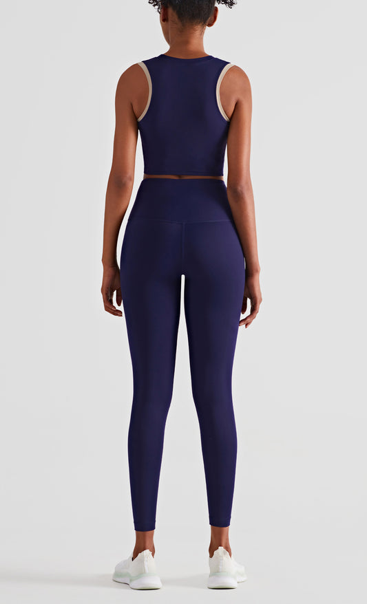 Leggins Cintura Alta Sin Costuras Efecto Durazno Antideslizantes - Image 2