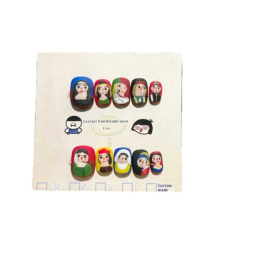 Parches de Uñas Adhesivos Premium Little Famous - Image 2