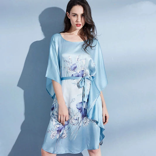 Camisón de Seda Holgado para Dormir - Talla Plus - Image 2