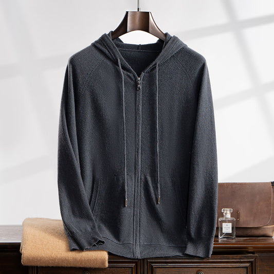 Cardigan de Cachemira para Hombre con Cierre - Suéter Tejido Premium - Image 2