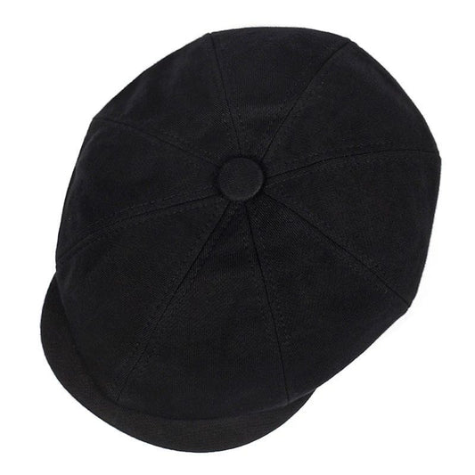 Boina Octagonal Vintage Estilo Británico para Hombre - Image 2