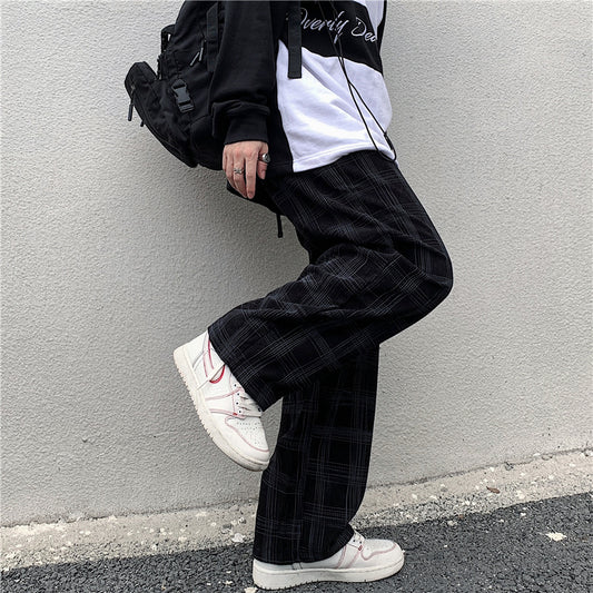 Pantalones de Pana Holgados Estilo Urbano Americano para Hombre - Image 2