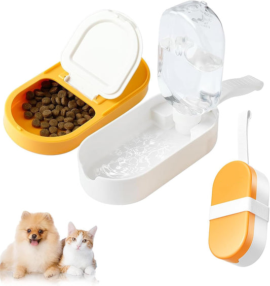 Dispensador de Agua y Comedero 2 en 1 Portátil para Mascotas - Image 2
