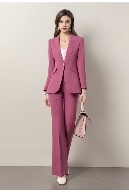 Traje Primavera Rojo Rosa para Mujer - Image 2