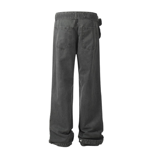 Pantalones Denim Holgados Tácticos para Hombre - Image 2