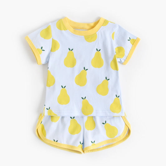 Conjunto Infantil de Algodón con Estampado de Sandía - Image 2