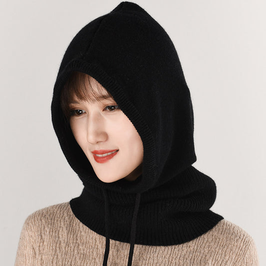 Bufanda Cuello de Lana Tejida para Mujer con Protección de Orejas - Image 2