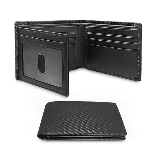 Billetera Minimalista de Fibra de Carbono Anti-magnética - Image 2