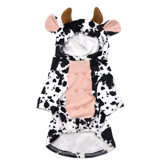 Ropa Creativa para Perros con Diseño de Vaca - Image 2