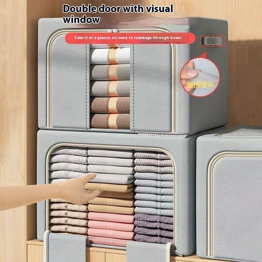 Caja Organizadora de Tela Oxford para Ropa y Almacenamiento - Image 2