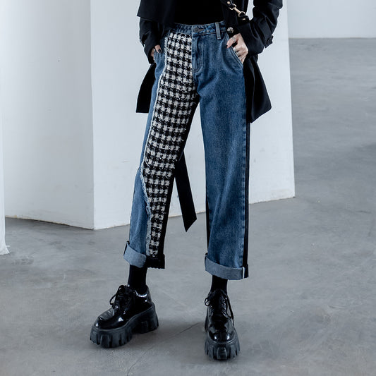 Pantalones Jeans Rectos Anchos y Cropped para Mujer - Image 2