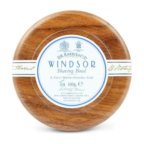 D. R. Harris & Co Windsor Shaving soap in Mahogany Bowl 100g