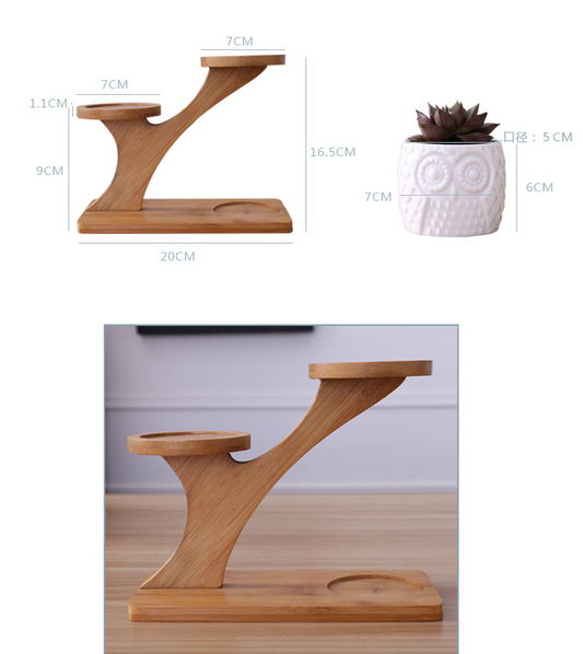 Árbol de Búho de Madera - Image 2