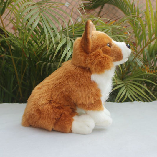 Peluche Perrito Corgi Realista - Juguete de Simulación Premium - Image 2
