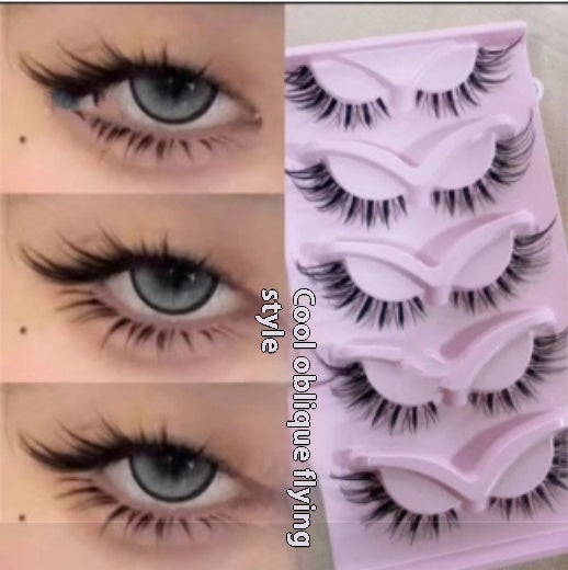 Pestañas Postizas Ahumadas Gruesas Estilo Fox - Maquillaje Europeo y Americano - Image 2