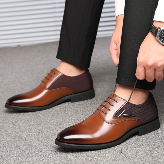 Zapatos de Vestir para Hombre Talla Grande Estilo Británico - Image 2