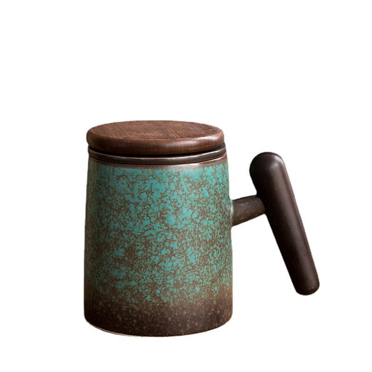 Colador de Té con Tazas Separadoras de Agua Filtrada - Image 2