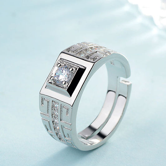 Anillo de Propuesta con Moissanita de Alta Simulación - Image 2