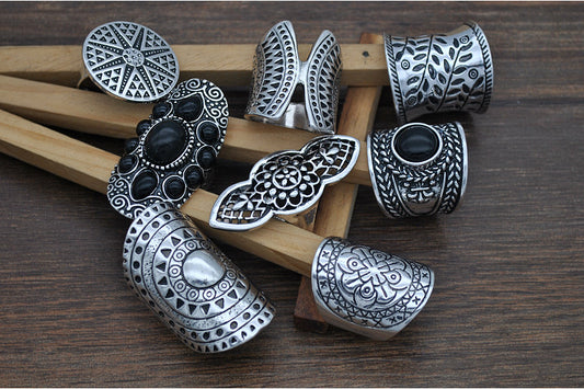 Juego de 8 Anillos Vintage - Image 2