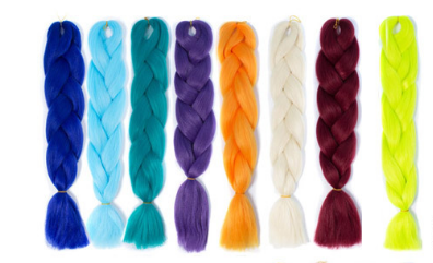 Peluca de Trenzas Africanas con Fibra de Alta Temperatura - Image 2