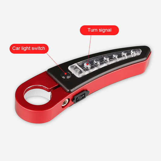 Manillar de Bicicleta con Funda de Goma y Luz LED Integrada - Image 2