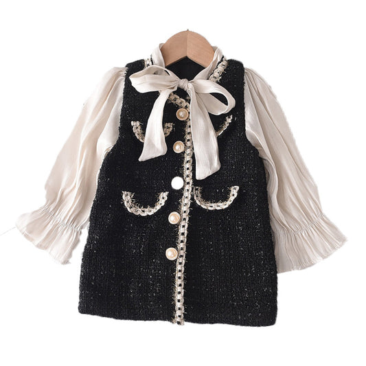 Vestido Infantil de Temperamento - Comodidad y Estilo - Image 2